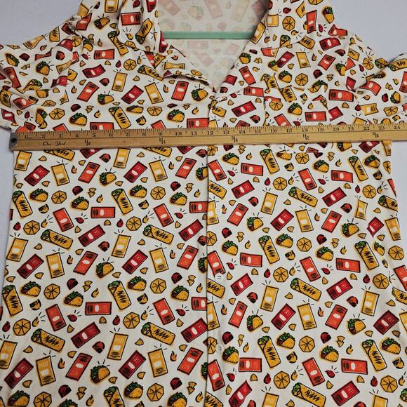 Taco Bell Pajamas XXL Set Long Comfy Sleep Comfort Pajama Set Unisex Shirt Pant - Picture 9 of 15
